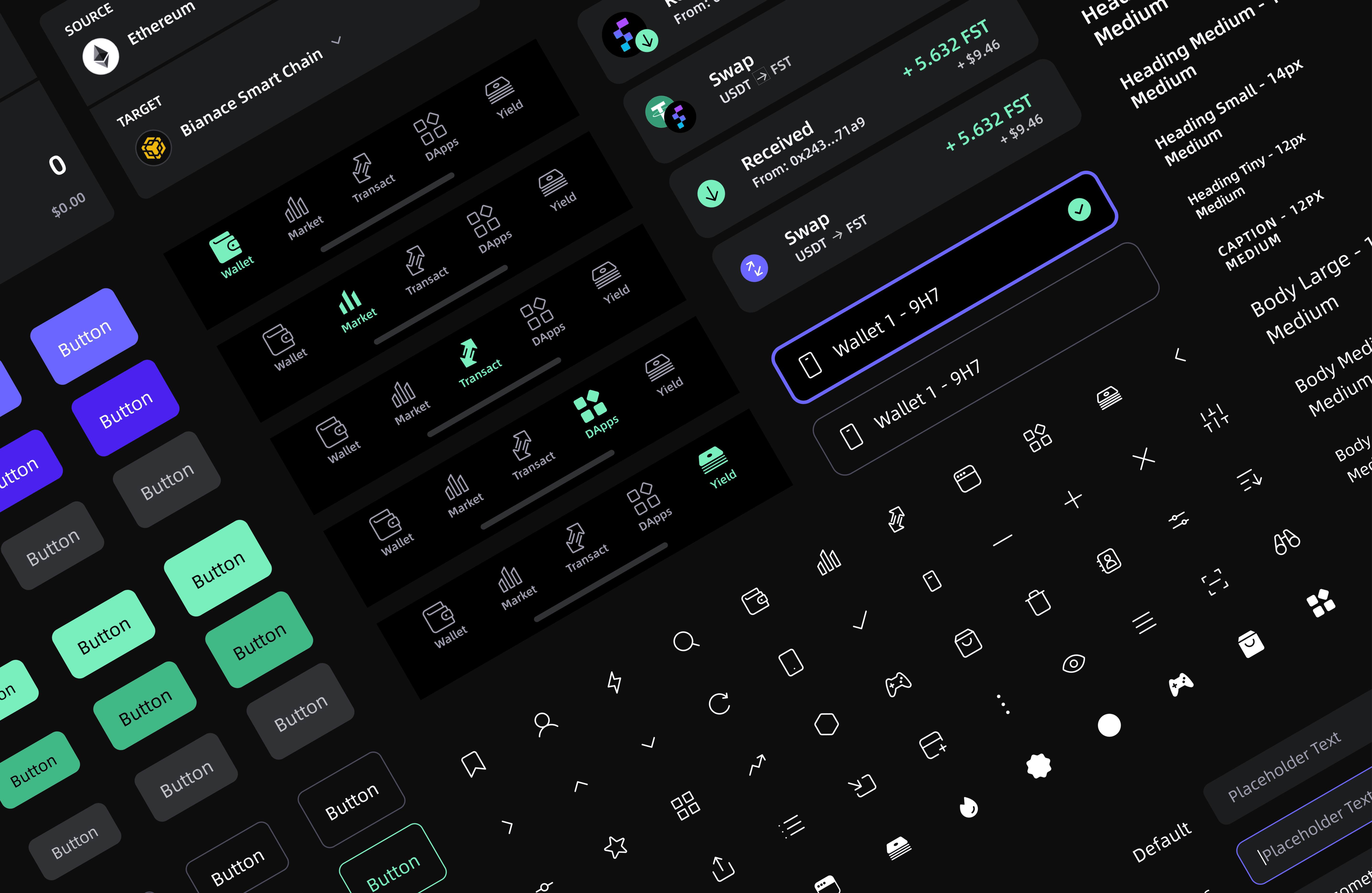 SafePal design system components